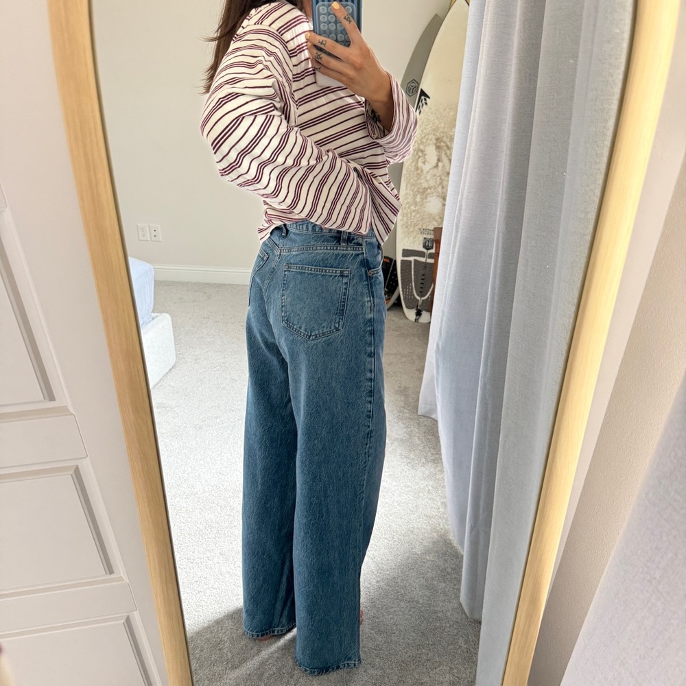 Reformation Cary High-Rise Slouchy Jeans in “Colorado”